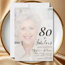Recherche de quatre vingt invitations 80 ans