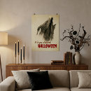 Suche nach halloweens poster Halloween wandkunst