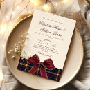 Recherche de plaid écossais invitations Classique
