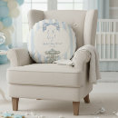 Recherche de rayures bleues coussins Pour enfants