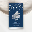 Suche nach pianist visitenkarten Musikinstrument