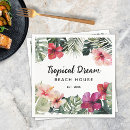 Recherche de floral tropical serviettes Fleurs d'hibiscus