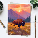 Recherche de teton cartes postales Bison