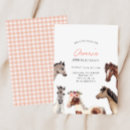 Recherche de cowgirl anniversaire invitations Galop sur