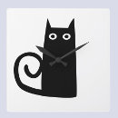 Recherche de chats noirs horloges Pour tous