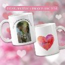 Recherche de valentines heart tasses Rose