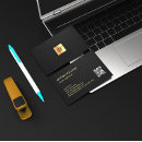 Recherche de luxe doré cartes visite Administrative professional