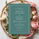 Suche nach smaragdgrün einladungen Klassisch