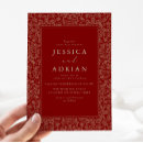 Recherche de rouge foncé bordeaux invitations Moderne