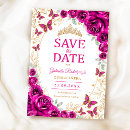Suche nach rosa schmetterling save the date Für sie