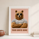 Suche nach lustiger bär poster Illustration