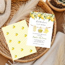 Recherche de lemon baby shower invitations Citron aquarelle