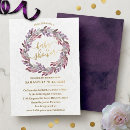 Recherche de féeriques invitations Violet