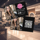 Recherche de coiffure standard cartes visite Professionnel