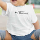 Recherche de nourrisson garçons vêtements Promu grand frère