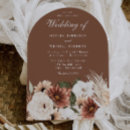 Recherche de arche mariage invitations Boho