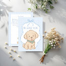 Recherche de chiot bleu vœux cartes Vintage
