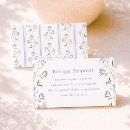 Recherche de fleurs violettes vintage invitations Mariée