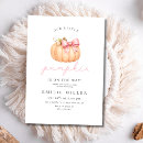 Recherche de bébé citrouille invitations Notre petite citrouille