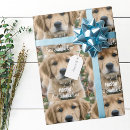 Suche nach golden retriever geschenkpapier Süß