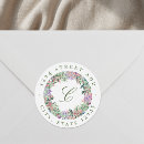 Recherche de retour de monogramme Floral