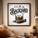 Suche nach der hinterhof poster Bourbon