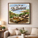 Suche nach der hinterhof poster Bourbon