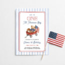 Recherche de américaines invitations Rouge blanc et bleu