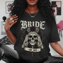 Recherche de mariage gothique tshirts Mariée ou mourir