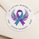 Recherche de hommage autocollants Célébration de la vie