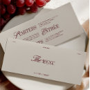 Recherche de vin mariage menus De élégant