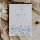 Recherche de pivoine bleue invitations Vintage