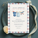 Suche nach americana einladungen Patriotische babyparty