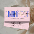 Recherche de fleuriste moderne cartes visite Magasin de fleurs
