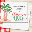 Recherche de juillet noël invitations Fête d'été