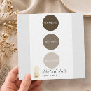 Recherche de palette neutre invitations Automne