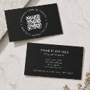 Recherche de publicité cartes visite Code qr