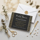 Recherche de flapper invitations Noir