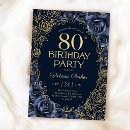 Suche nach 80 mit blumen geburtstag einladungen Elegant
