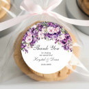 Recherche de floraux mariage autocollants Fleurs violettes