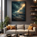 Suche nach blauer blitz poster Natur