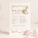 Recherche de bunny baby shower Vintage