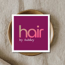 Recherche de rouge et rose cartes visite Coiffeur