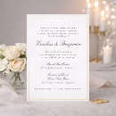 Recherche de formelles invitations Classique