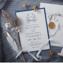 Suche nach blaue krabbe einladungen Elegant