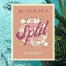 Recherche de split croatie cartes postales Rétro