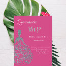 Recherche de rsvp de quinceanera invitations Argent