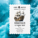 Recherche de bateau pirate invitations Crâne et os croisés