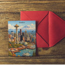 Suche nach vintage seattle postkarten Pazifischer nordwesten