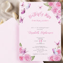 Recherche de joli papillon invitations Mother to be